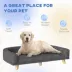 PawHut Dog Sofa for Large Dogs with Washable Cover, Anti-slip Foot Pads image thumbnail 7