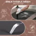 PawHut Raised Dog Bed Cooling Dog Cot w/ Canopy Washable Breathable Mesh image thumbnail 6