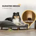 PawHut Pet Sofa Bed for Large Dogs with Removable Cushion, Washable Cover, Anti-slip Foot Pads image thumbnail 7
