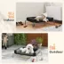 PawHut Elevated Dog Bed, Portable Raised Dog Cot with Breathable Mesh, Removable and Water-Resistant image thumbnail 7