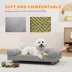 PawHut Pet Sofa, Dog Couch Bed for Small Dogs, Elevated Pet Sofa with Solid Feet image thumbnail 4