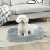 PawHut Pet Bed with Washable Removable Cushion, Scratch-Resistant, Felt, for Cats and Dogs image thumbnail 2