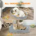 PawHut Pet Bed with Washable Removable Cushion, Scratch-Resistant, Felt, for Cats and Dogs image thumbnail 7