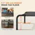PawHut Elevated Dog Bed, Outdoor Dog Cot, Raised Dog Bed for Large Dogs with Breathable Mesh image thumbnail 4