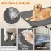 PawHut Elevated Dog Bed, Outdoor Dog Cot, Raised Dog Bed for Large Dogs with Breathable Mesh image thumbnail 5
