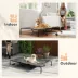 PawHut Elevated Dog Bed, Outdoor Dog Cot, Raised Dog Bed for Large Dogs with Breathable Mesh image thumbnail 6