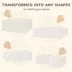 PawHut Small Animal Cage Plastic, 12 Panels, 18" x 14" image thumbnail 7