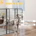 PawHut Heavy Duty Pet Playpen, 16 Panels with 2 Doors, Locking Latch, 47" Height image thumbnail 7