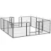 PawHut Dog Pen with Gate, 12 Panels, 31.5" Height image thumbnail 1