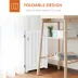 PawHut 3-Panel Foldable Dog Gate with Feet image thumbnail 6
