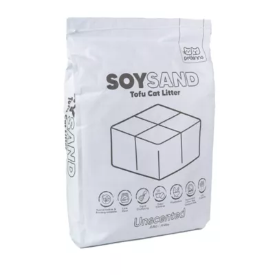 SOYSAND Tofu Cat Litter - Unscented, biodegradable, clumping - 19.4 lbs - Image 1