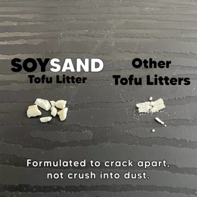 SOYSAND Tofu Cat Litter - Unscented, biodegradable, clumping - 19.4 lbs - Image 4
