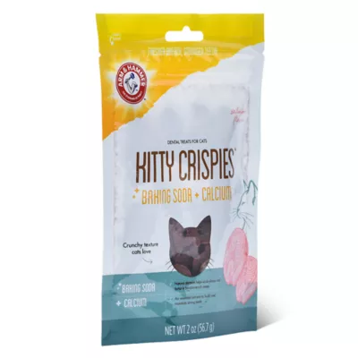Arm & Hammer Kitty Crispies Cat Dental Treats, Salmon Flavor, 2 oz - Image 2