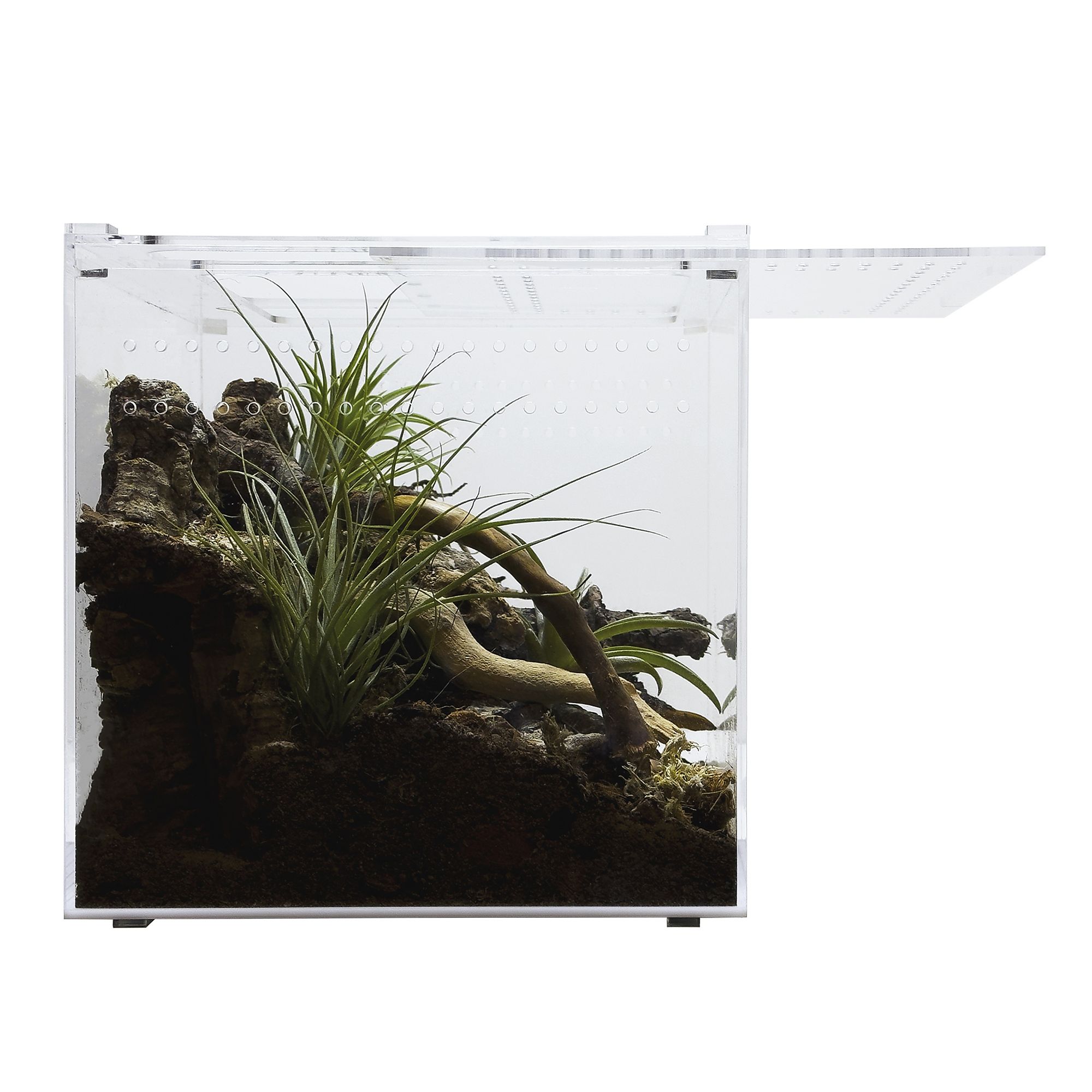 HerpCult Acrylic Terrarium Medium - 8" x 8" x 8" - thumbnail 3