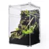 HerpCult Tall Acrylic Terrarium Small - 6" x 6" x 9.5" image thumbnail 2