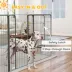 PawHut 24 Panels 44.5" Height Heavy Duty Dog Playpen image thumbnail 6