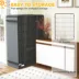 PawHut 24 Panels 44.5" Height Heavy Duty Dog Playpen image thumbnail 7