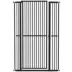 PawHut 59" Extra Tall Pet Gate, 30"-41"W with 2.8" and 5.5" Extensions image thumbnail 1