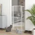PawHut 59" Extra Tall Pet Gate, 30"-41"W with 2.8" and 5.5" Extensions image thumbnail 2