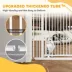 PawHut 59" Extra Tall Pet Gate, 30"-41"W with 2.8" and 5.5" Extensions image thumbnail 5