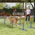 PawHut Dog Agility Training, 4 PCS Obstacle Course with Carrying Bag image thumbnail 7
