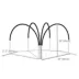 PawHut Dog Agility Kit Pet Obstacle Course Training Equipment with Weave Poles, Carry Bag image thumbnail 3