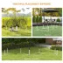PawHut Dog Agility Kit Pet Obstacle Course Training Equipment with Weave Poles, Carry Bag image thumbnail 4