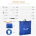 PawHut 7 Pcs Dog Agility Kit w/ Tunnels, Weave Poles, Adjustable Hurdles, Jump Ring, Pause Box, Ball image thumbnail 7