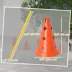 PawHut Dog Agility Hurdle Cone Set, Adjustable Obstacle Course Equipment with 6 Cones & 6 Poles,Bag image thumbnail 3
