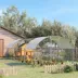 PawHut Galvanized Large Metal Chicken Coop Cage Walk-in Enclosure with Cover for Outdoors image thumbnail 2