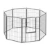PawHut Large Dog Playpen Indoor/Outdoor, Foldable PlayPen with Lockable Door and Ground Stakes image thumbnail 1