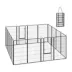 PawHut 16 Panels Dog Playpen with Strap, Portable, for Large Dogs, 47" Height image thumbnail 1