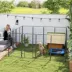 PawHut 16 Panels Dog Playpen with Strap, Portable, for Large Dogs, 47" Height image thumbnail 2