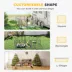 PawHut 16 Panels Dog Playpen with Strap, Portable, for Large Dogs, 47" Height image thumbnail 4
