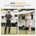 PawHut 16 Panels Dog Playpen with Strap, Portable, for Large Dogs, 47" Height image thumbnail 7