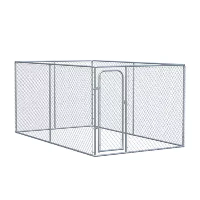 PawHut 99 Sq. Ft. Dog Playpen Outdoor with Galvanized Steel Frame - Image 1