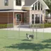 PawHut 99 Sq. Ft. Dog Playpen Outdoor with Galvanized Steel Frame image thumbnail 2