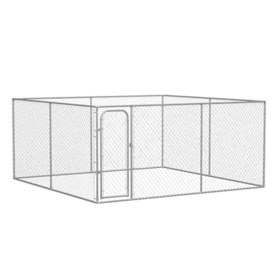 PawHut 99 Sq. Ft. Dog Playpen Outdoor with Galvanized Steel Frame - Image 1