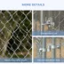 PawHut 99 Sq. Ft. Dog Playpen Outdoor with Galvanized Steel Frame image thumbnail 5