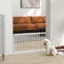 PawHut Dog Gate, Adjustable Pet Gate, 18" Tall with 2 Extension, Pressure Mount Kit image thumbnail 2
