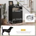 PawHut Pet Feeder Station Storage Cabinet, Dog Food Storage Container with Raised Bowls image thumbnail 3
