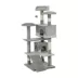 PawHut 53"H Cat Tree, Large Play House Multi-Level Activity Center image thumbnail 1