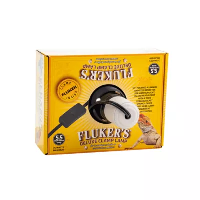 Fluker's® Deluxe Ceramic Clamp Lamp with On/Off Switch - 5.5 inches - Reptile Light Fixture - Image 3