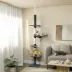 PawHut 8.5ft Cat Climbing Tree, 5-Tier Cat Activity Center with Scratching Post image thumbnail 2