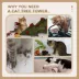 PawHut Cat Tree Kitty Tower with Sisal Mat Scratching Post, Cat Bed, Cushion, Perch, 18" x 18" x 36" image thumbnail 7