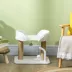 PawHut Cat Tower Condo for Indoor Cats, Small Cat Tree with Jute Scratching Posts, Top Perch image thumbnail 7