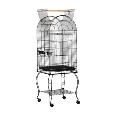 PawHut 60"H Large Bird Cage with Openable Top for Cockatiel, Conure - Image 1