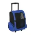 PawHut 2-IN-1 Pet Luggage Backpack Carrier w/ Handle, Rolling Wheels image thumbnail 1