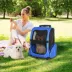 PawHut 2-IN-1 Pet Luggage Backpack Carrier w/ Handle, Rolling Wheels image thumbnail 2