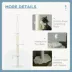PawHut 88.5"-100.5" Floor to Ceiling Cat Tree,Tower with Scratching Posts, Cloud Shaped Platform image thumbnail 6